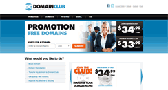 Desktop Screenshot of domainclub.com